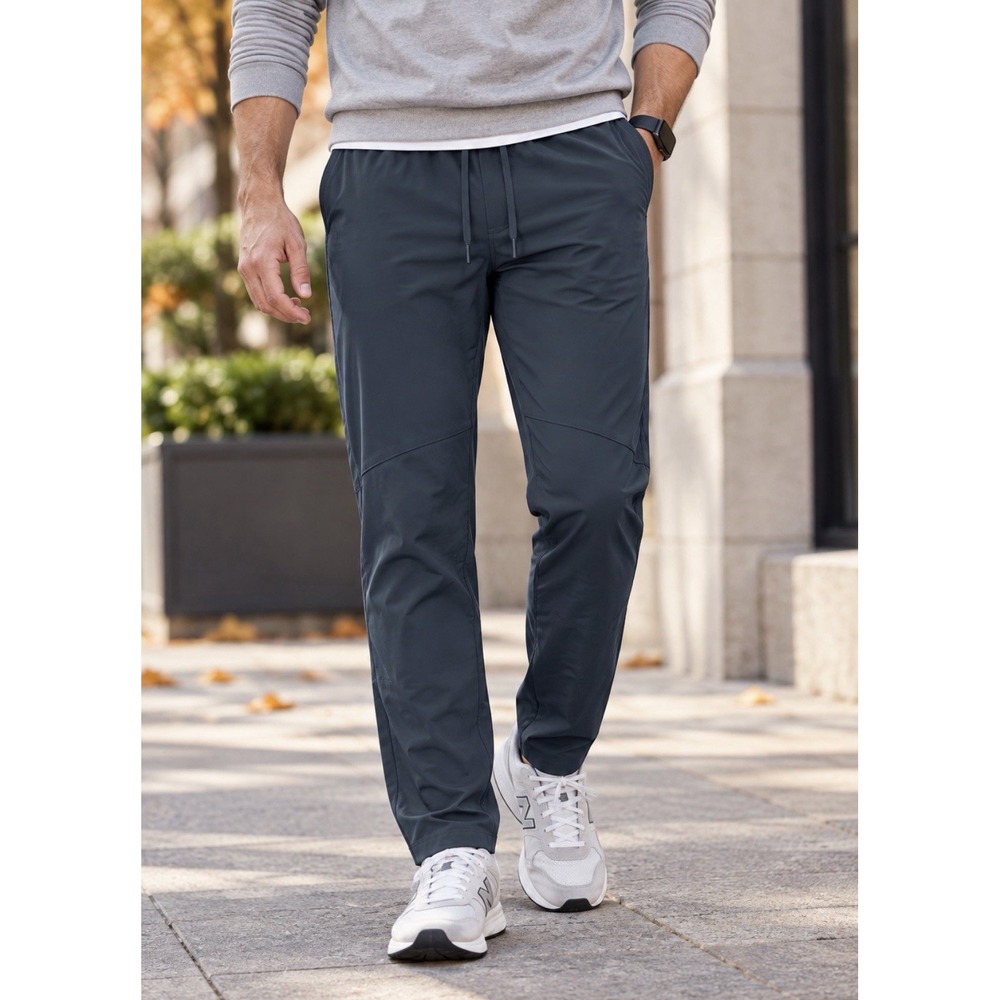 Lululemon License to Train Jogger Men's Size XL #LM5728S Black Gray Lightweight